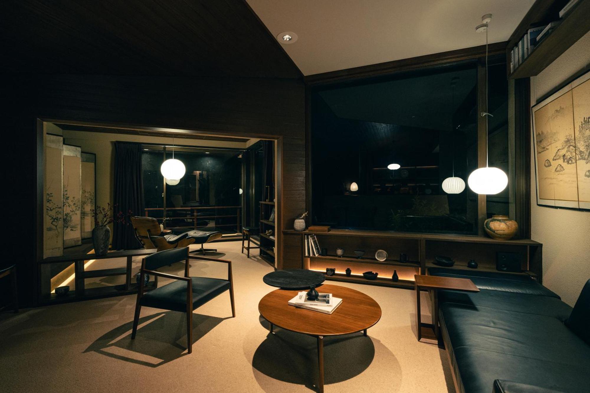 Aknot Hakone 大涌谷を望むモダニズム建築 東京から90分 Vila Exterior foto