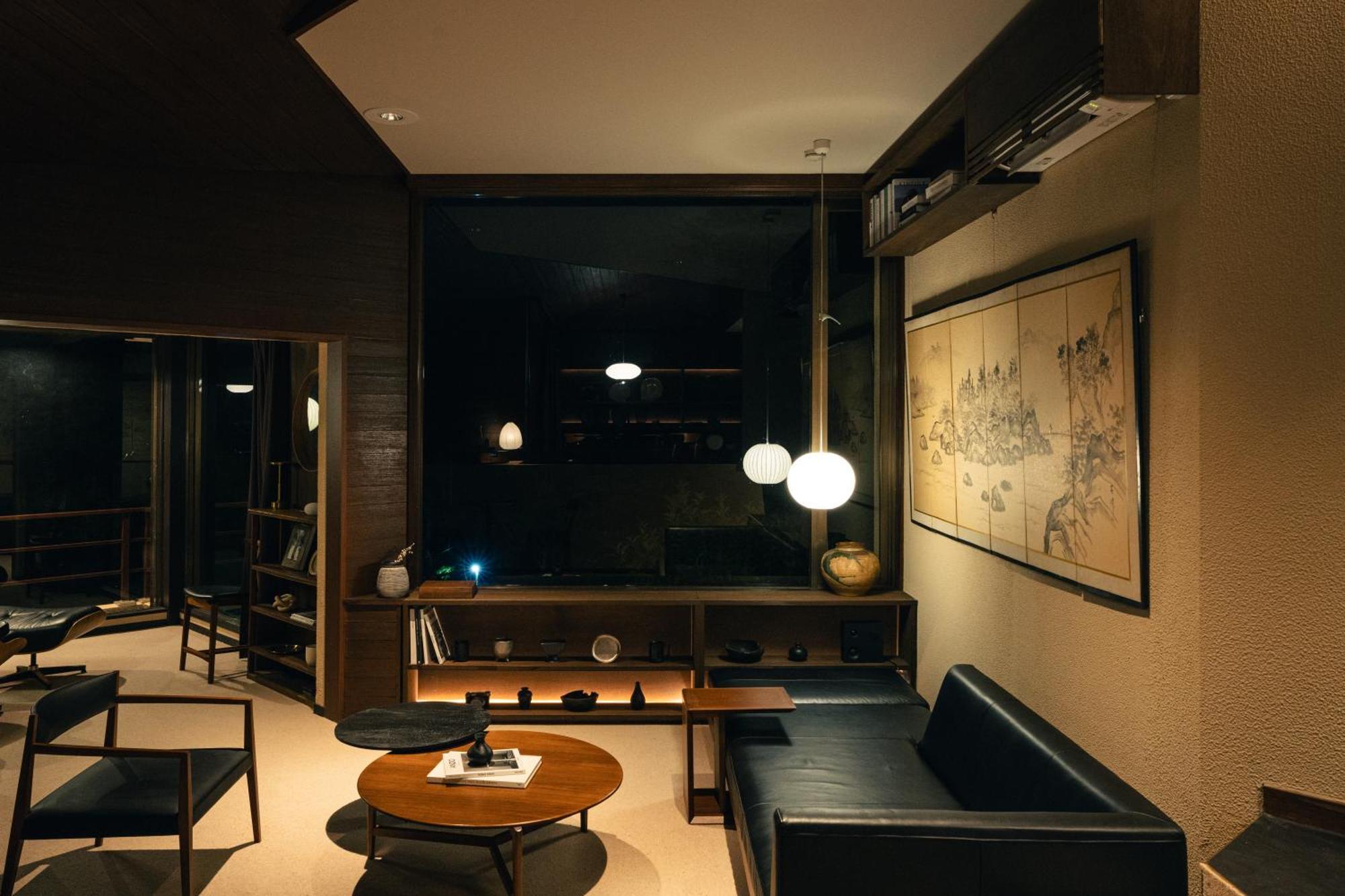 Aknot Hakone 大涌谷を望むモダニズム建築 東京から90分 Vila Exterior foto