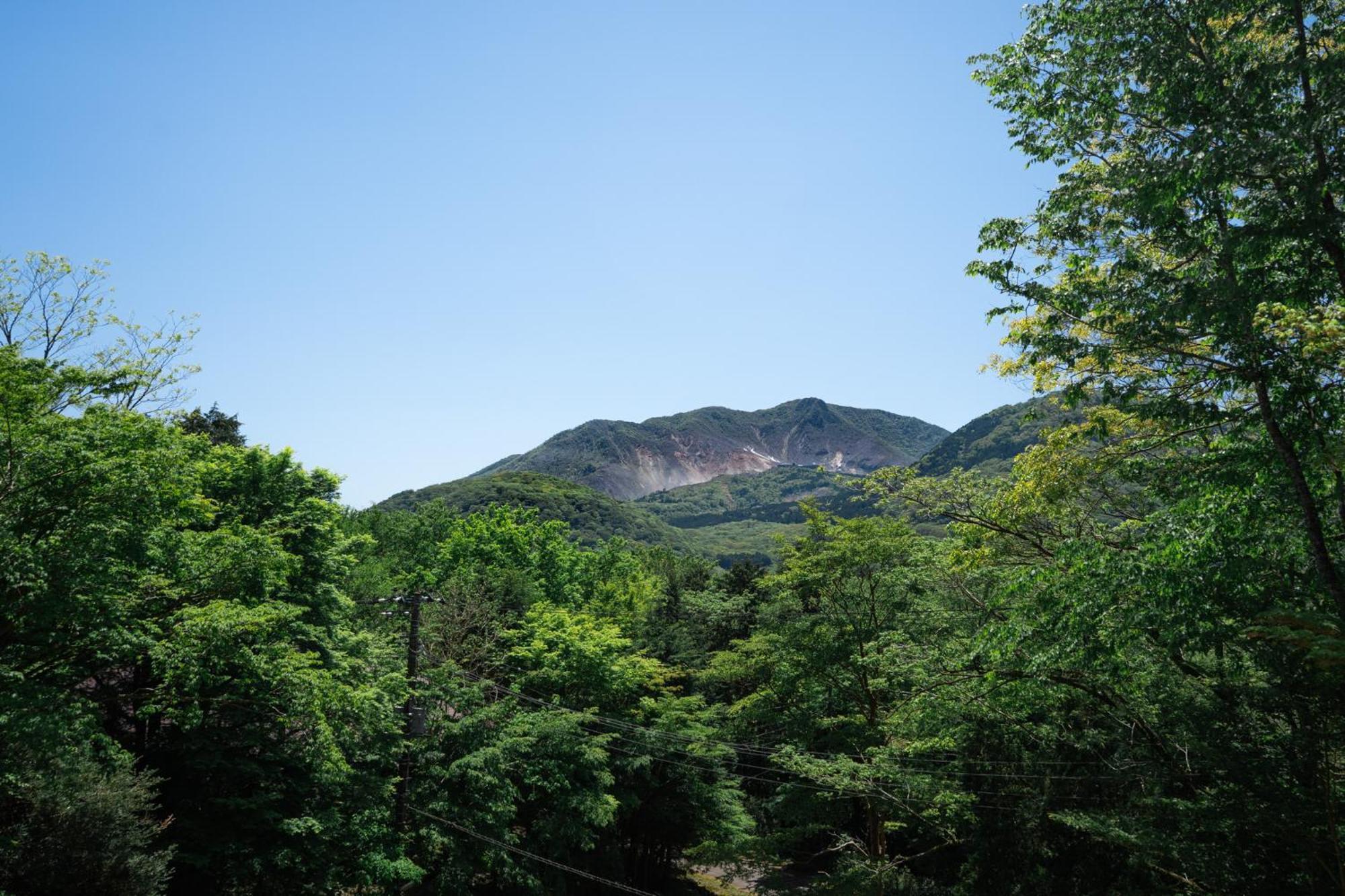 Aknot Hakone 大涌谷を望むモダニズム建築 東京から90分 Vila Exterior foto